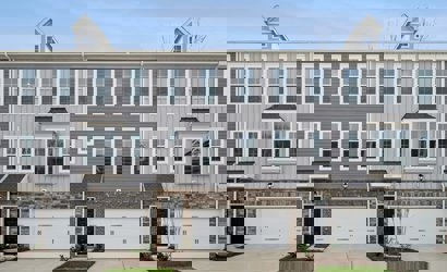 A large building with many windows.