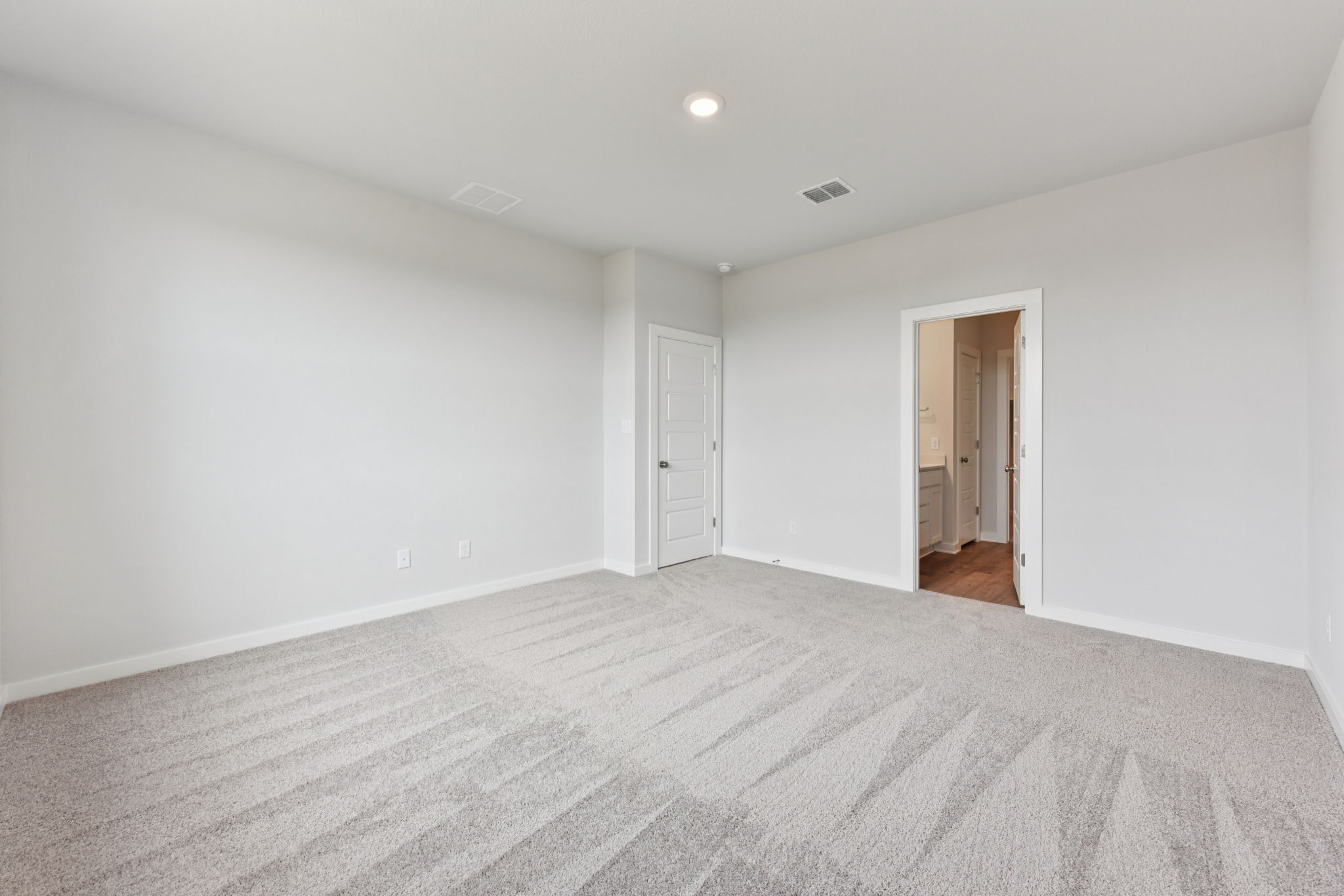 A room with white walls.