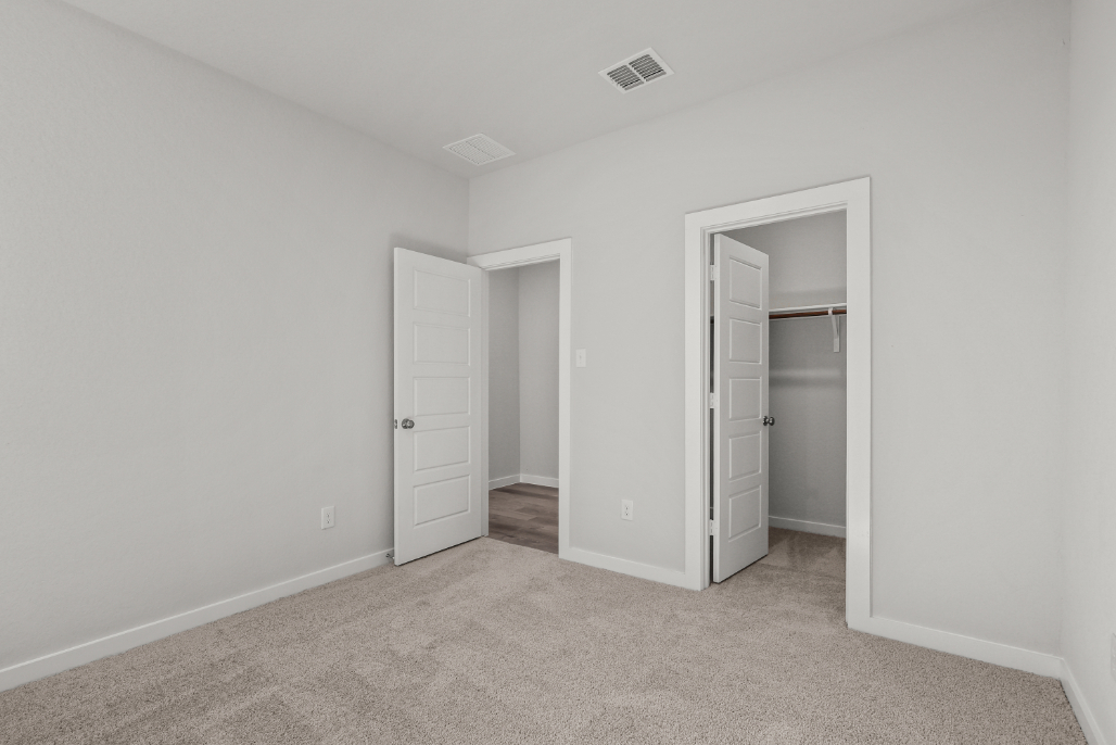 A room with white walls.