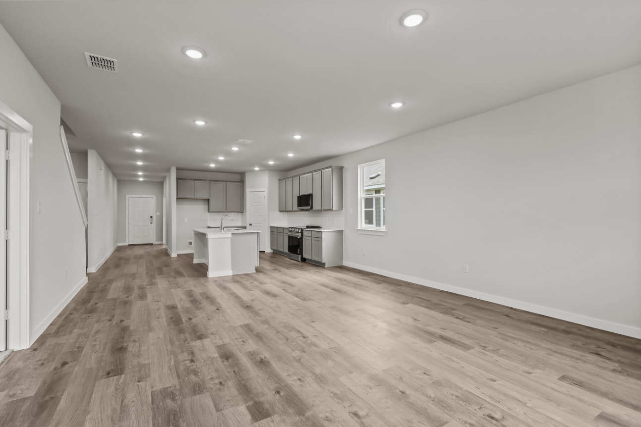 A large empty room.